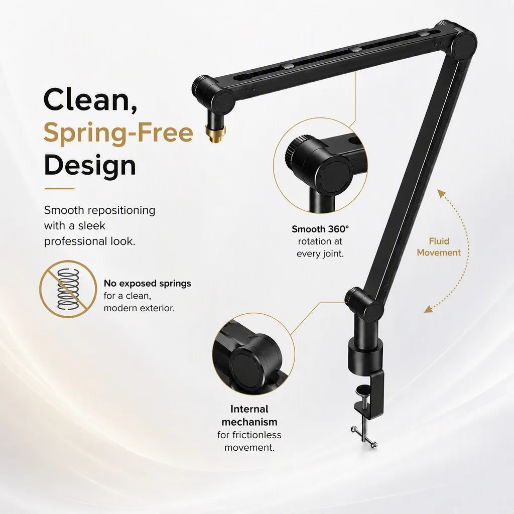 Metal Microphone Suspension Boom Arm