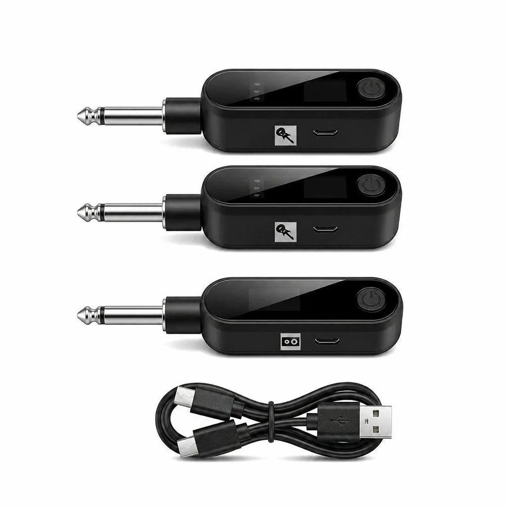 Wireless Guitar Transmitter Receiver System