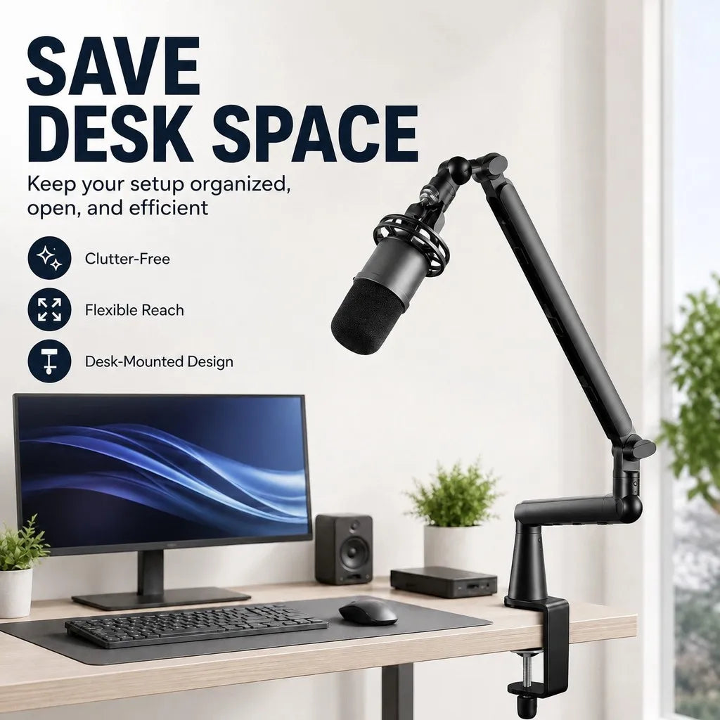 Metal Microphone Suspension Boom Arm