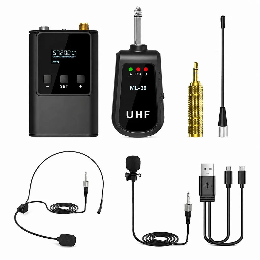 Skin-Tone Clip-On Lavalier Microphone