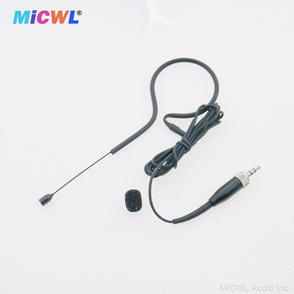 HM200 Earset Headset Mic for Sennheiser G2 G3 G4 Wireless Belt Pack – 3.5mm Screw Lock Connector, Black & Beige, Ideal for Live Performance, KTV, DJ, Streaming, Church, School, Karaoke