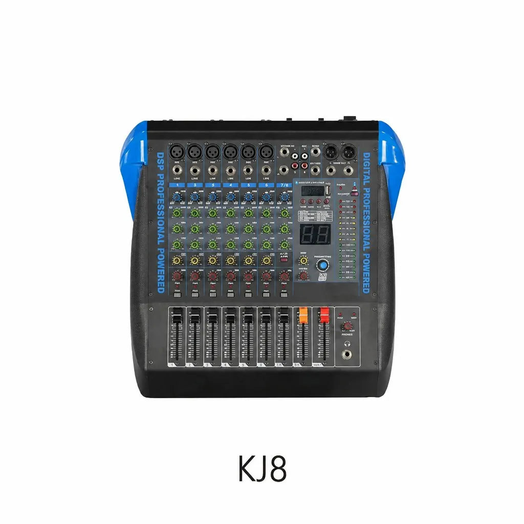 12-Channel Bluetooth Powered Mixer with DSP