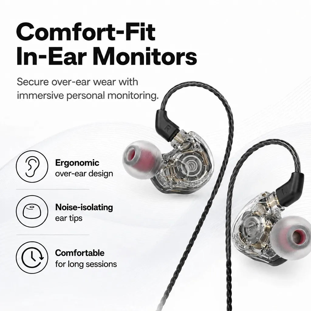 Portable Stereo Wireless In-Ear Monitor System