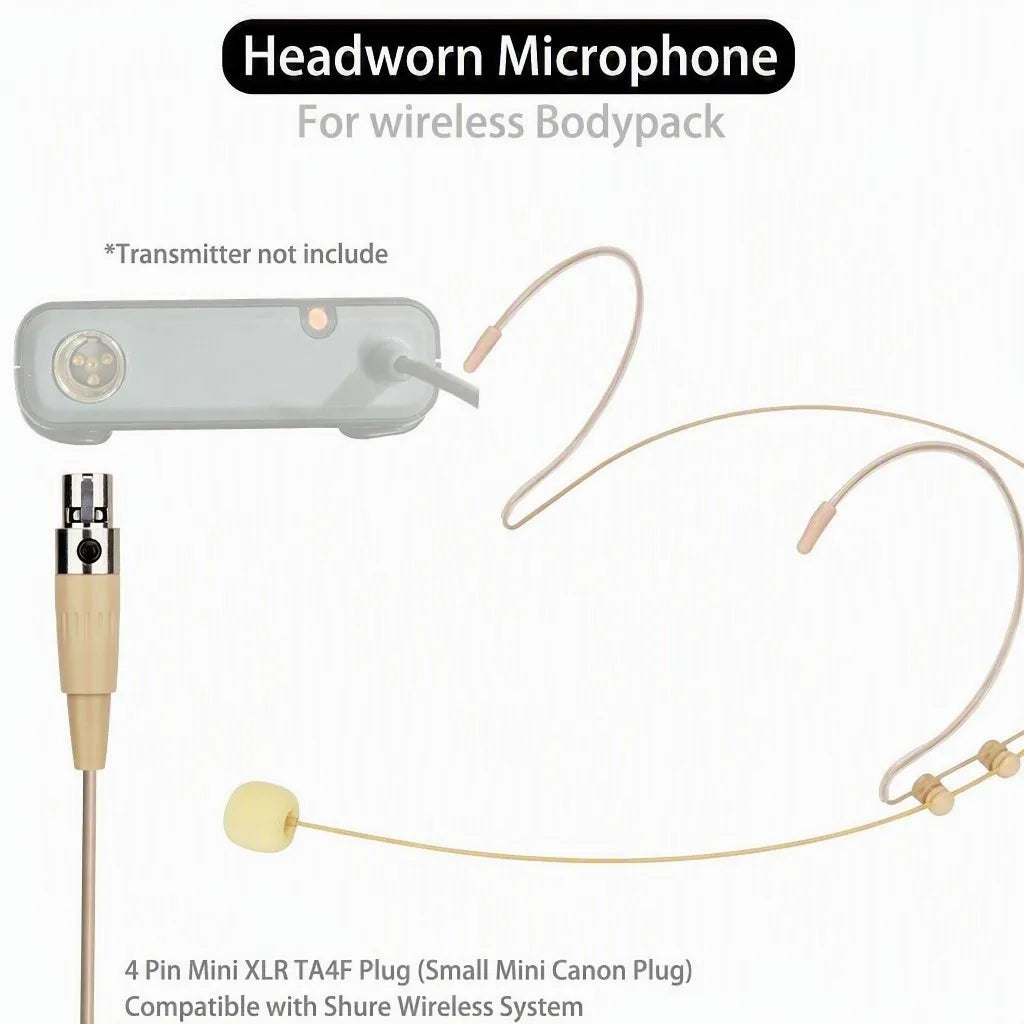 Skin-Tone Headset Microphone