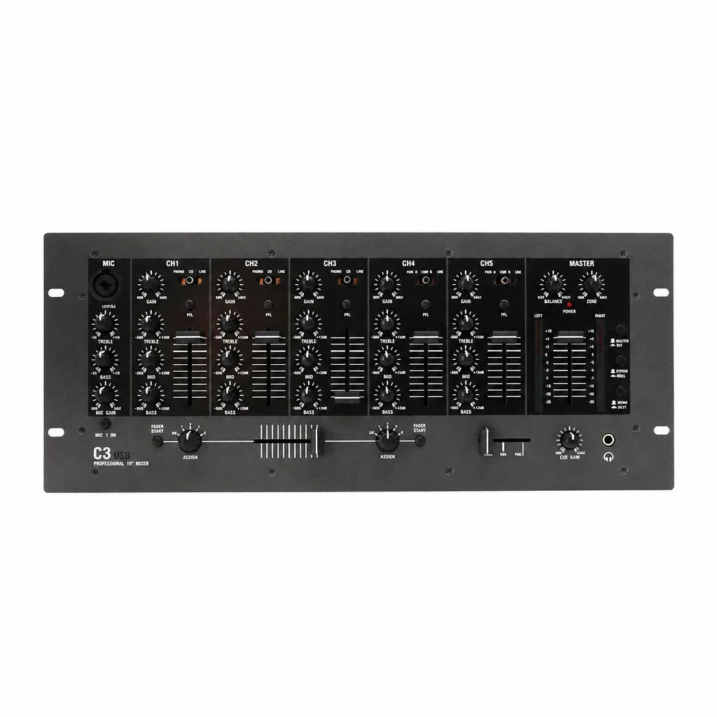 Professional Audio Mixer with Effects