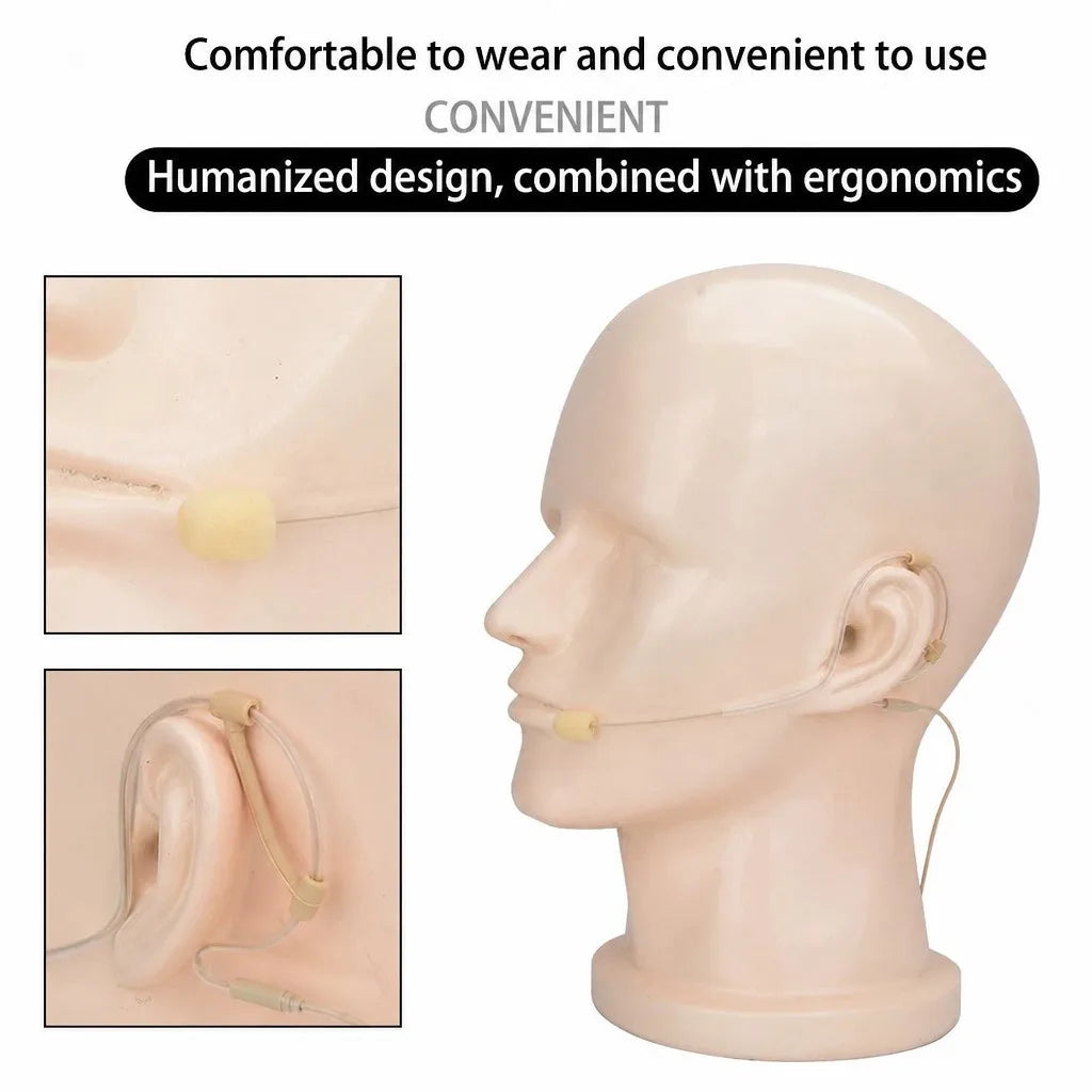 Skin-Tone Headset Mic 3.5mm