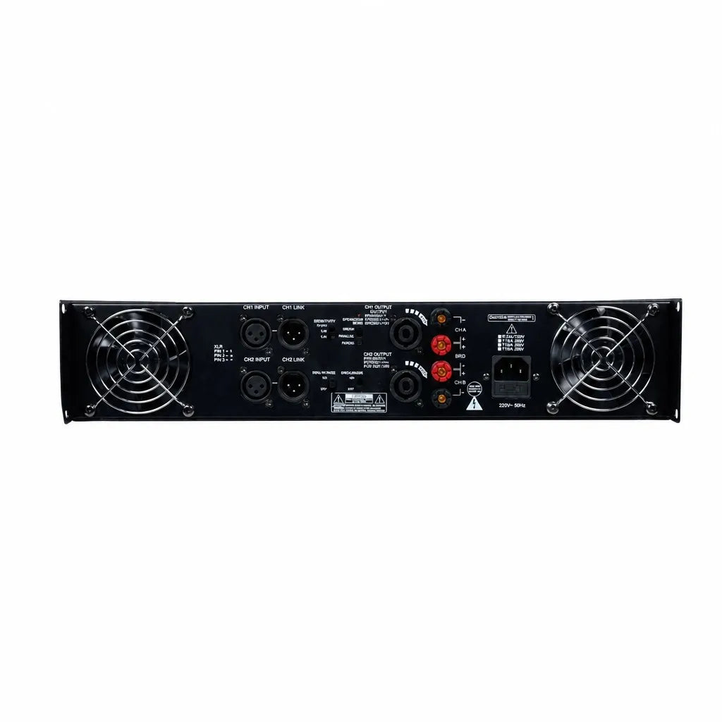 2-Channel Professional 800W Power Amplifier