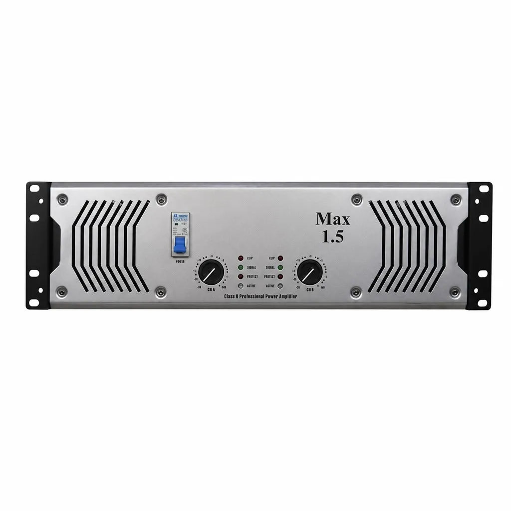 2-Channel Professional 1200W Power Amplifier