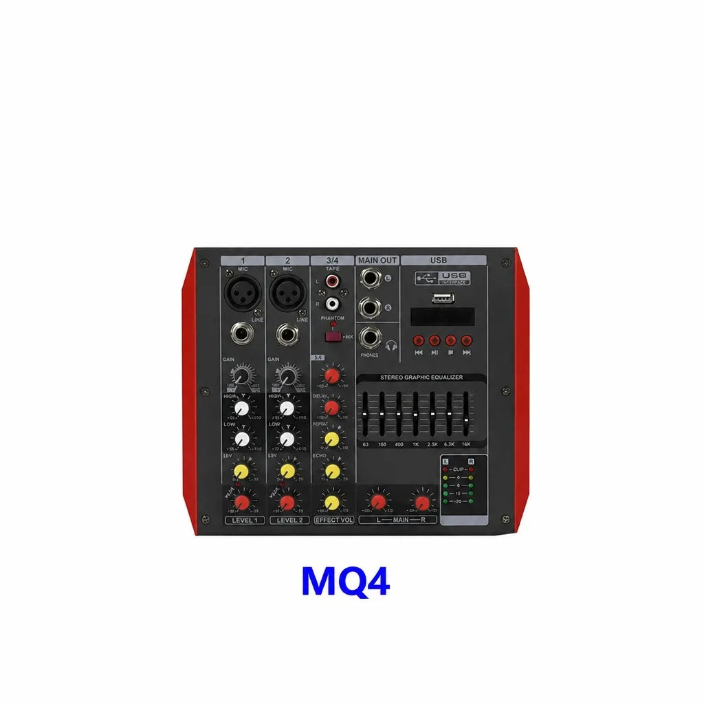 12-Channel Bluetooth Powered Mixer with DSP