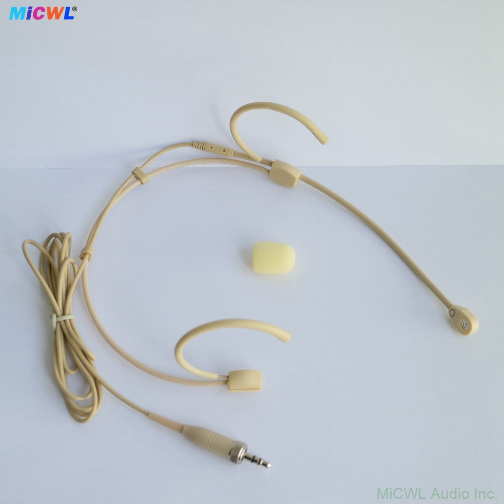 Beta-CC Headset Cardioid Microphone For Sennheiser G2 G3 G4 Bodypack Wireless 3.5mm Screw Lock Stereo Plug