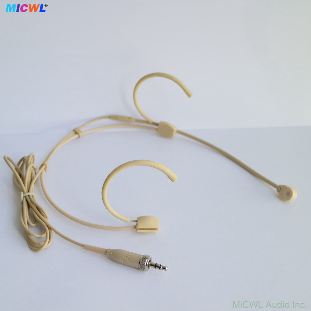 Beta-CC Headset Cardioid Microphone For Sennheiser G2 G3 G4 Bodypack Wireless 3.5mm Screw Lock Stereo Plug