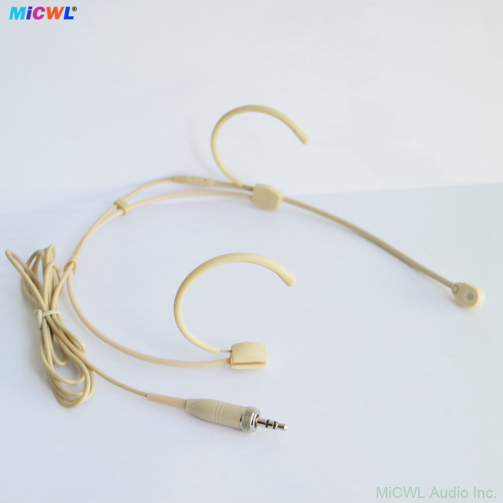 Beta-CC Headset Cardioid Microphone For Sennheiser G2 G3 G4 Bodypack Wireless 3.5mm Screw Lock Stereo Plug