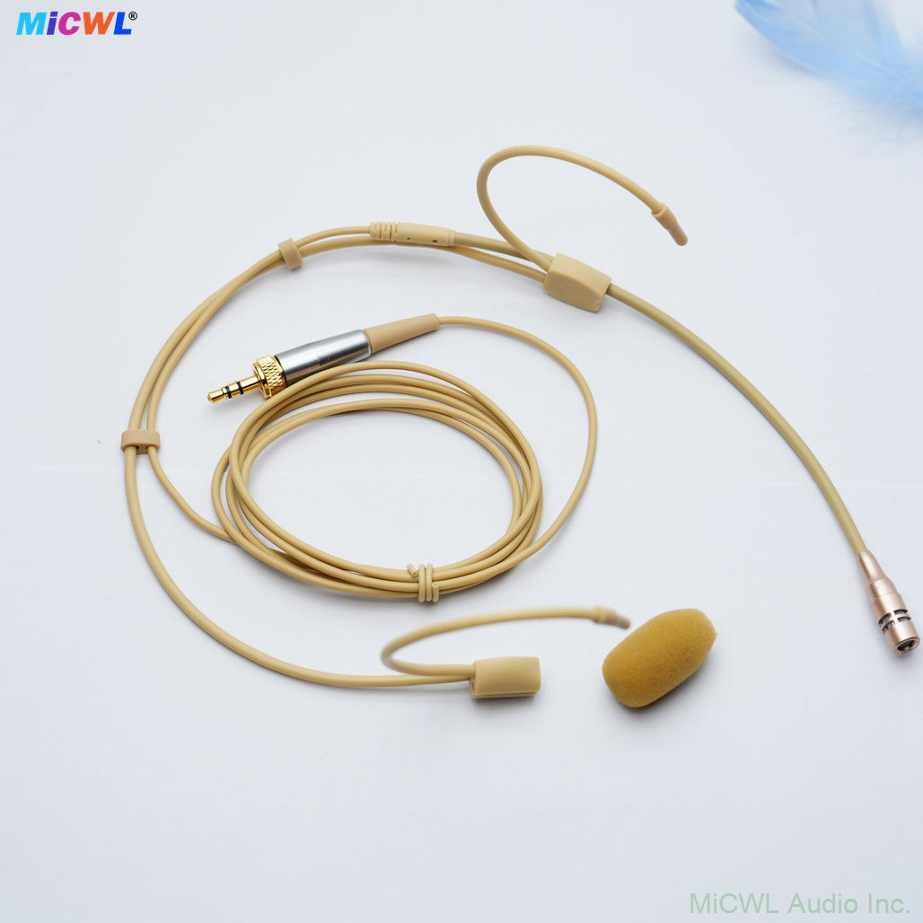 DH60 Skin Color Headset Microphone For Shure Sennheiser AKG Wireless Wireless Transmitters Perfect for Stage Shows Live Streaming Conferences Clear Sound