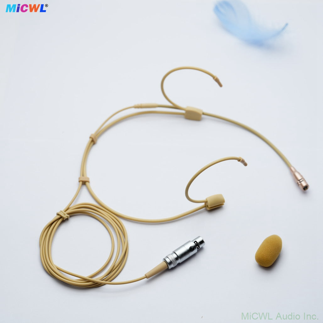 HSP6 Cardioid Mic for Sennheiser/AKG/Samson/Shure - Mini XLR TA4F - High-Quality Wireless Mic Capsule