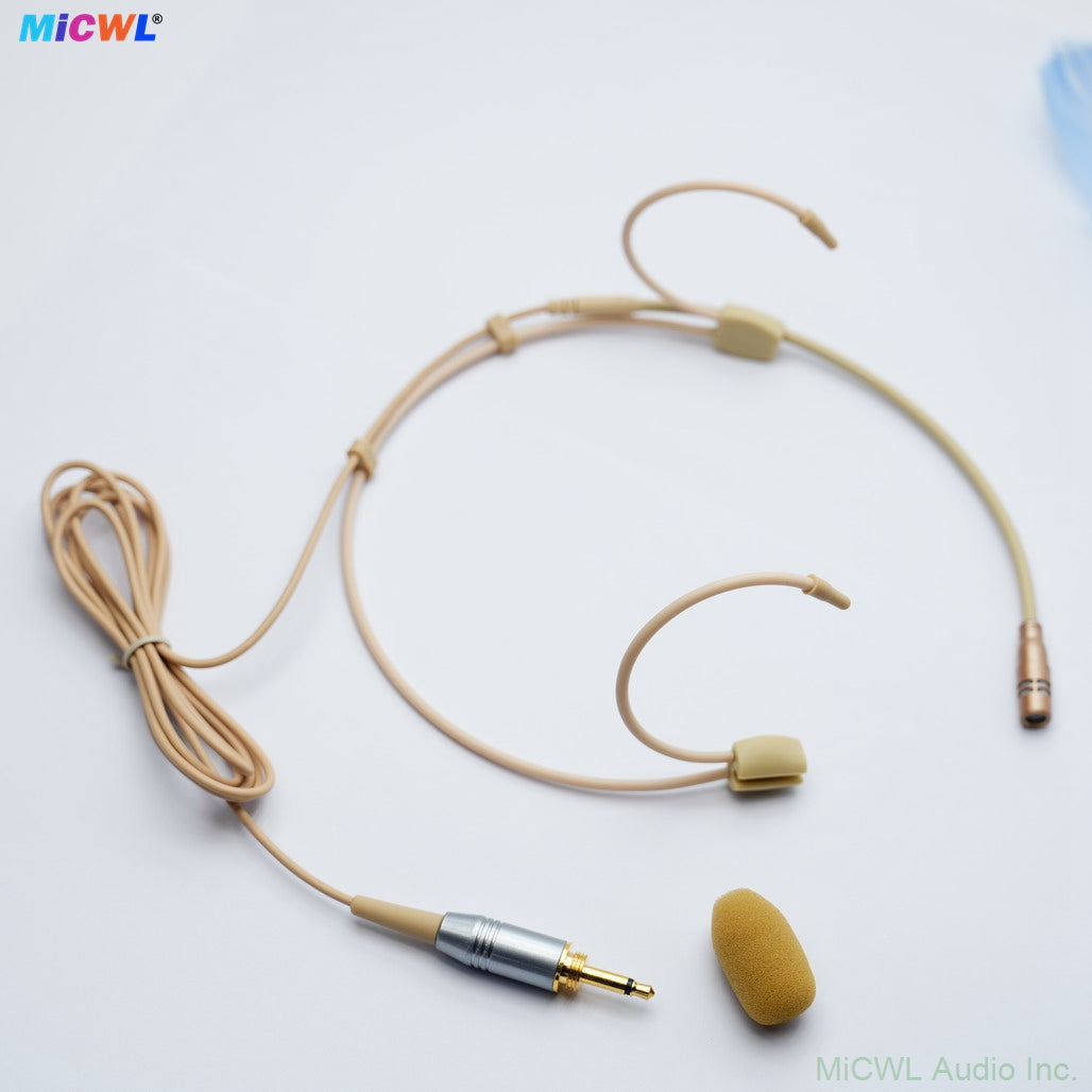 HSP6 Cardioid Mic for Sennheiser/AKG/Samson/Shure - Mini XLR TA4F - High-Quality Wireless Mic Capsule