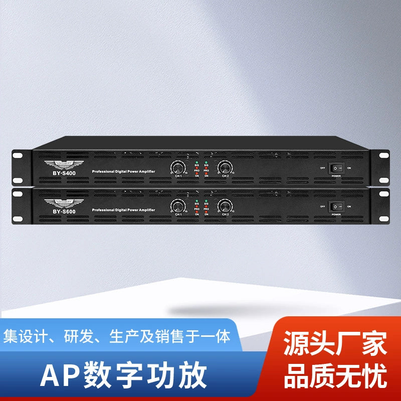 Dual Channel Professional Power Amplifier