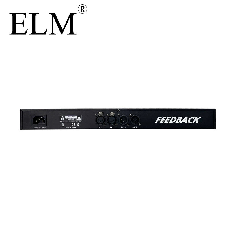 2-In 2-Out Professional Feedback Eliminator XTR 2.0 - Anti-Howling Digital Processor
