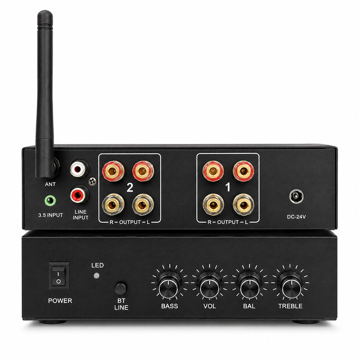 HiFi Bluetooth Home Theater Amplifier