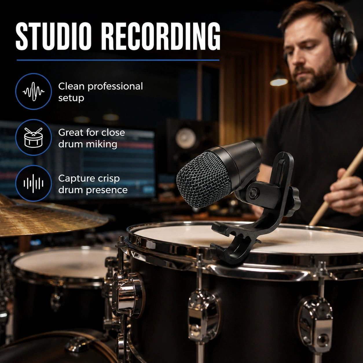 Professional Instrument Microphone