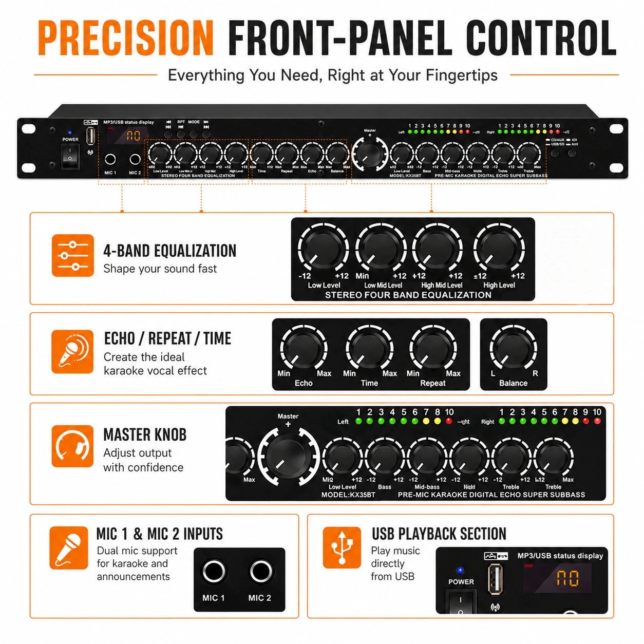 Professional Multi-FX Audio Processor