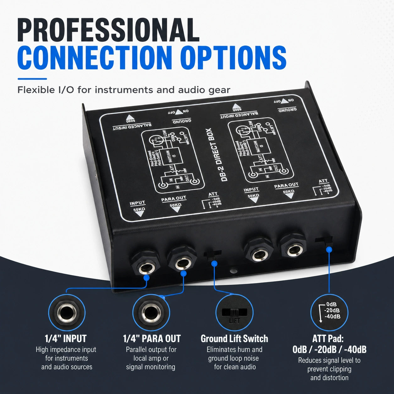 Professional Multi-FX Audio Processor