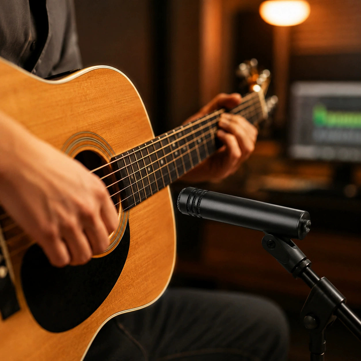 Large-Diaphragm Condenser Stage Microphone