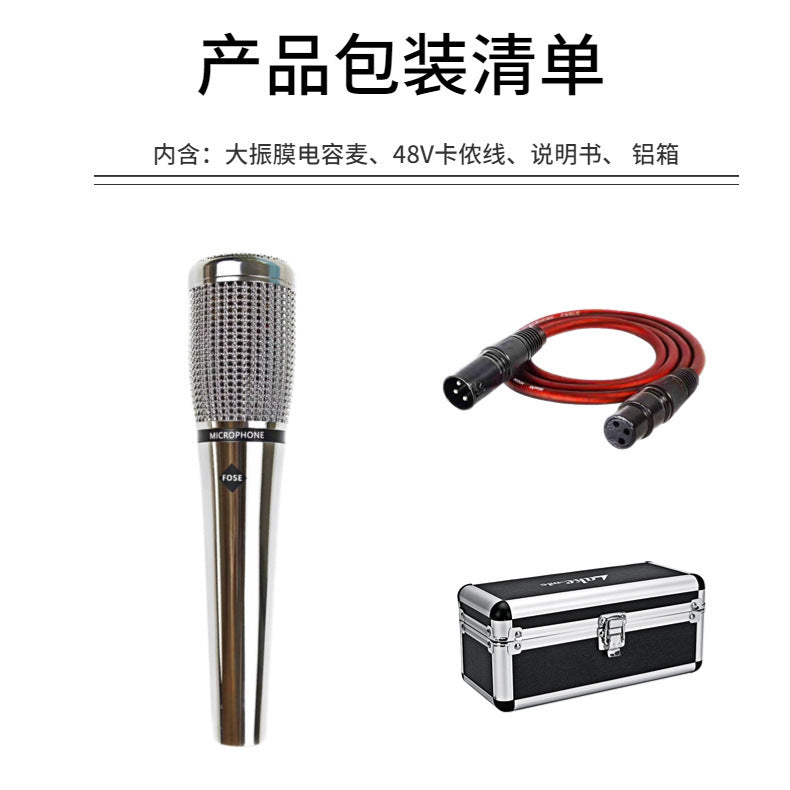 Torch Large-Diaphragm Condenser Microphone