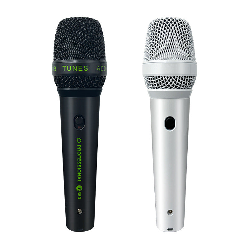 C350 Professional Cardioid Vocal Microphone - Metal Body for Streaming