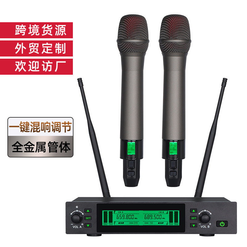 LG-120CDX Split-Body UHF Wireless Microphone System 1-to-2