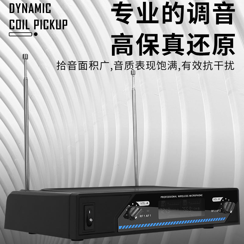 Dual Channel Wireless Microphone System