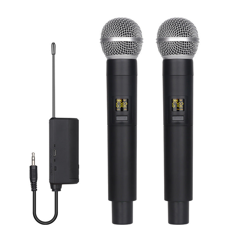 Dual Channel Wireless Microphone System UHF