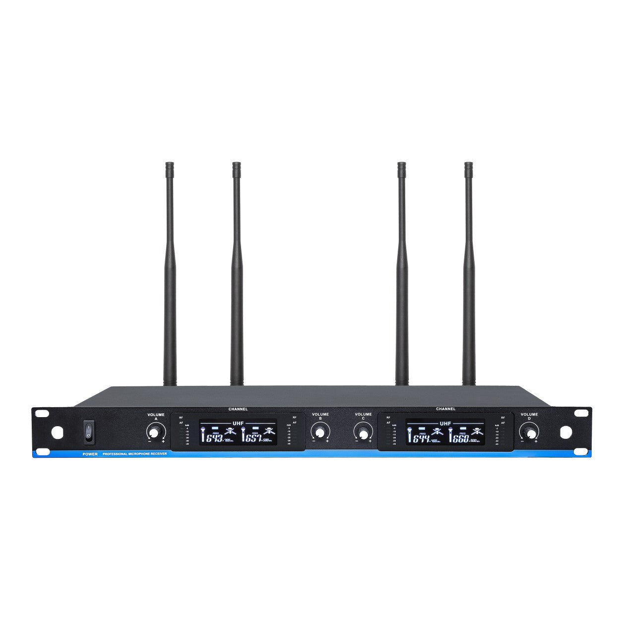 4-Channel Wireless Microphone System U6600 UHF