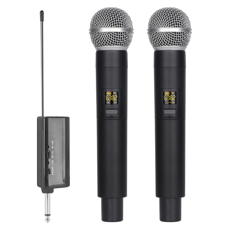 Dual Channel Wireless Microphone System UHF