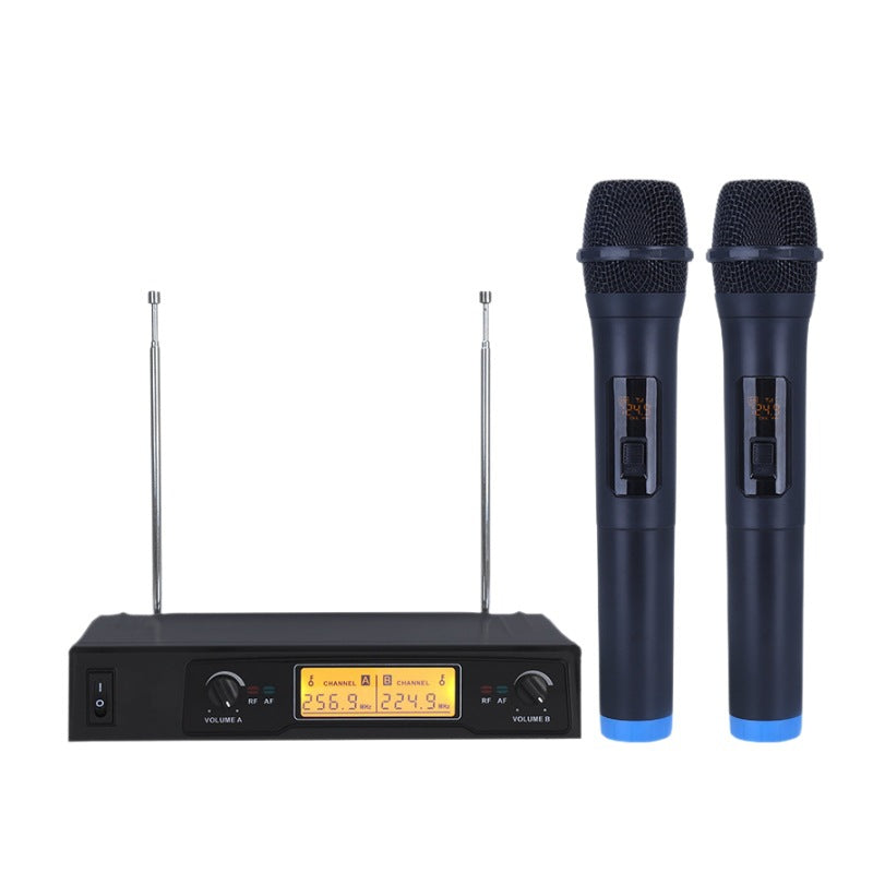 Dual Channel Wireless Mic with Sound Card