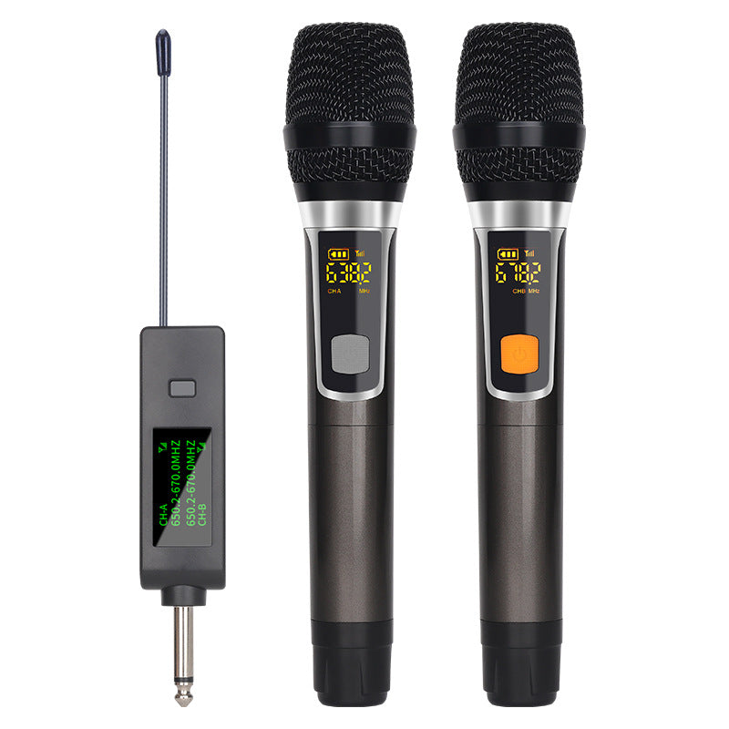 Dual Channel Wireless Microphone System UHF