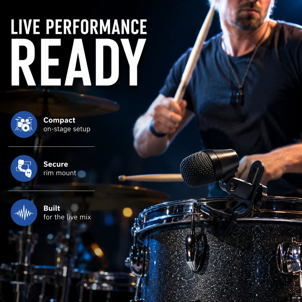 Professional Instrument Microphone