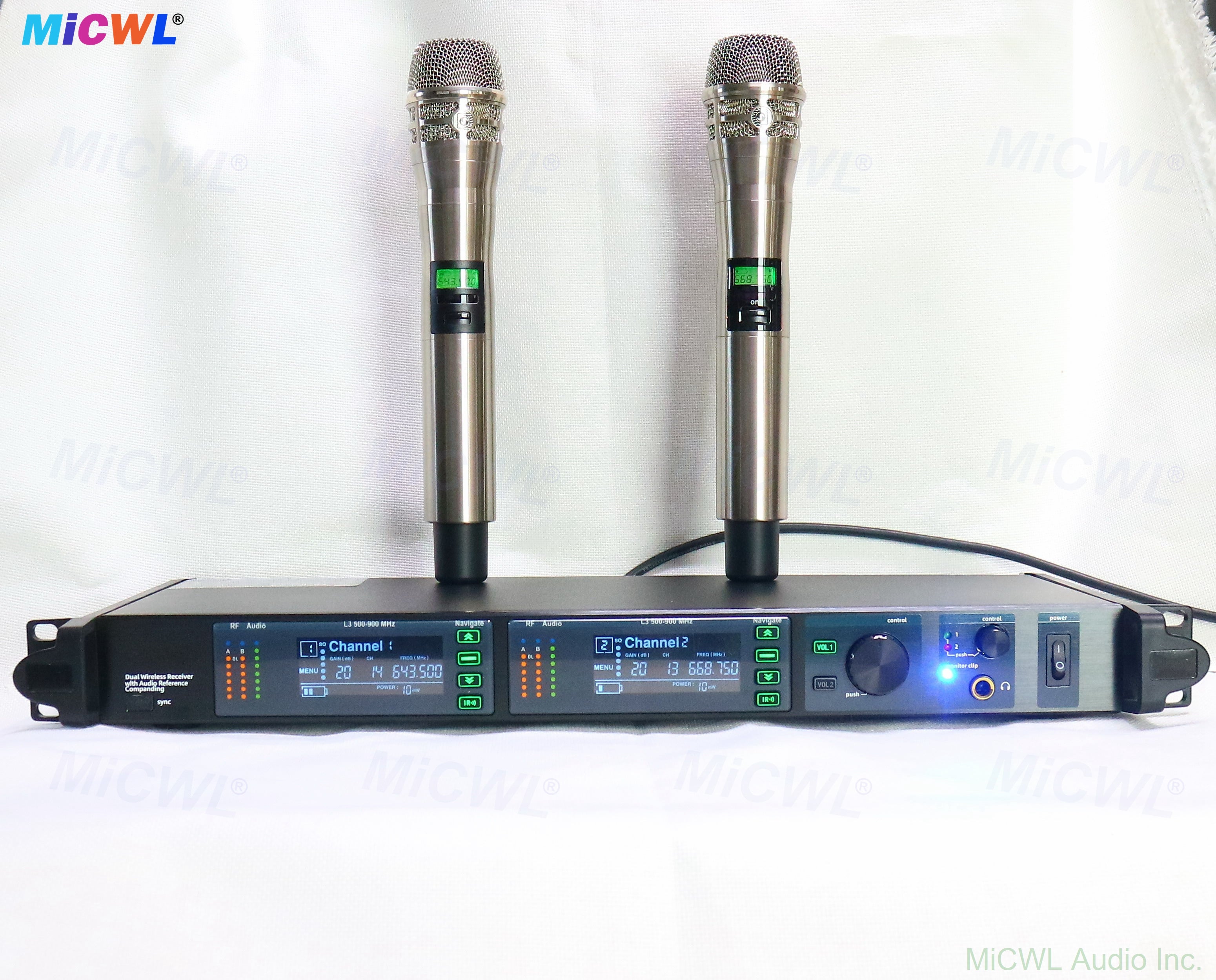 ULXD4-LED Professional 200-Channel UHF Digital Wireless Microphone System with Dual KSM9 Handheld Mics (or Silver KSM8 Option) – Long Range, Anti-Interference, Encrypted for Stage, DJ, Karaoke, Church, School Speech