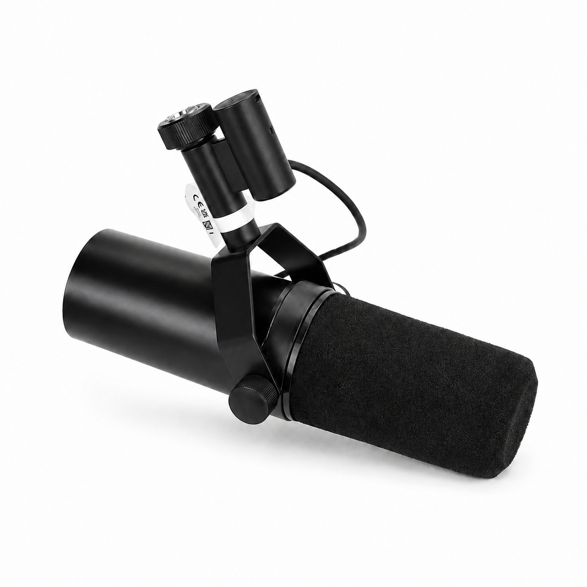 BD-7 dynamic broadcast microphone, three-quarter view