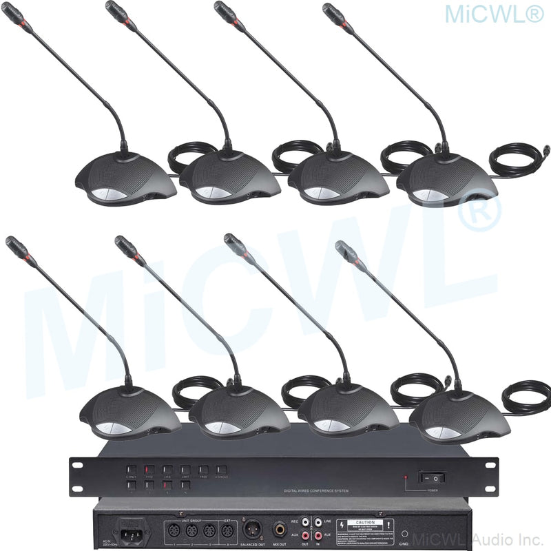 Pro Table Gooseneck Wired Conference Microphone CCS 900 Built-in speaker Conferencing Meetings Solutions MiCWL A350M-A01