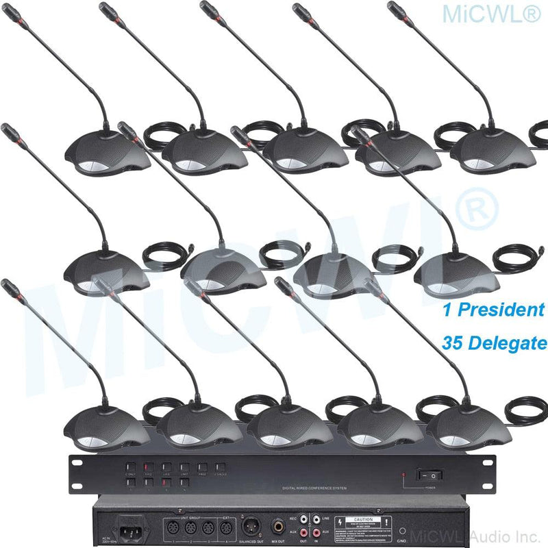 Pro Table Gooseneck Wired Conference Microphone CCS 900 Built-in speaker Conferencing Meetings Solutions MiCWL A350M-A01