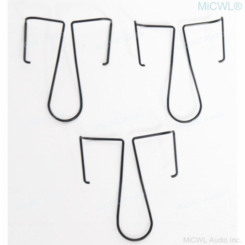 Replacement Belt Clip for Shure SLX PGX GTDAudio Wireless Bodypack Transmitter Clips 5pcs - MiCWL Audio Inc