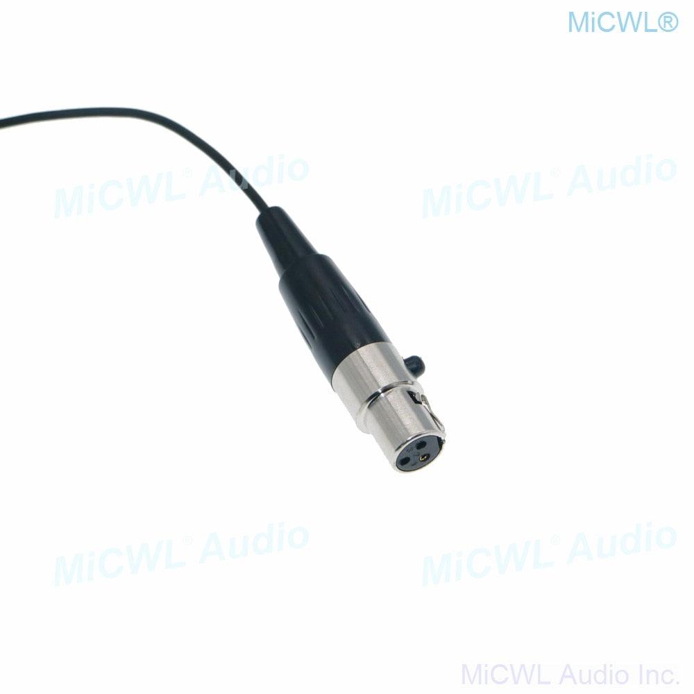Good Quality ME4 Cardioid Tie Clips Lavalier Microphone for Shure AKG Samson Gemini Audio Wireless mini TA4F TA3F XLR - MiCWL Audio Inc