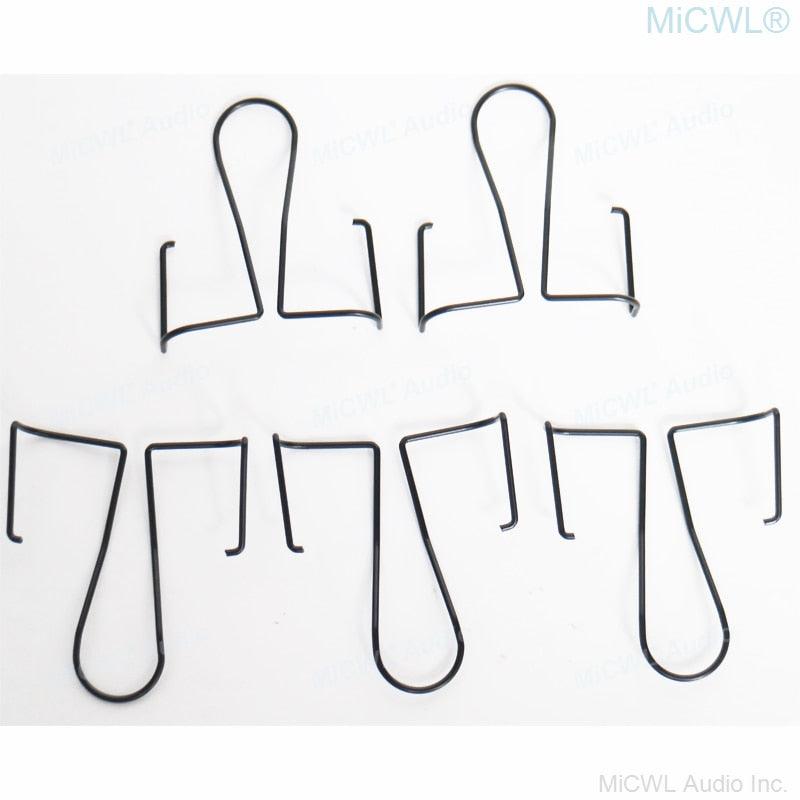Replacement Belt Clip for Shure SLX PGX GTDAudio Wireless Bodypack Transmitter Clips 5pcs - MiCWL Audio Inc
