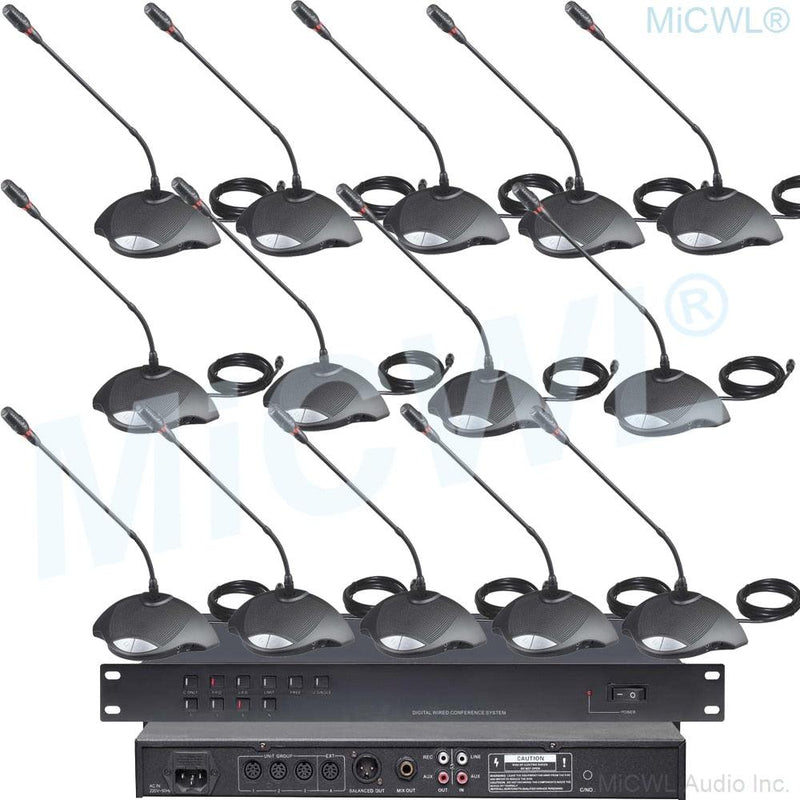 Pro Table Gooseneck Wired Conference Microphone CCS 900 Built-in speaker Conferencing Meetings Solutions MiCWL A350M-A01