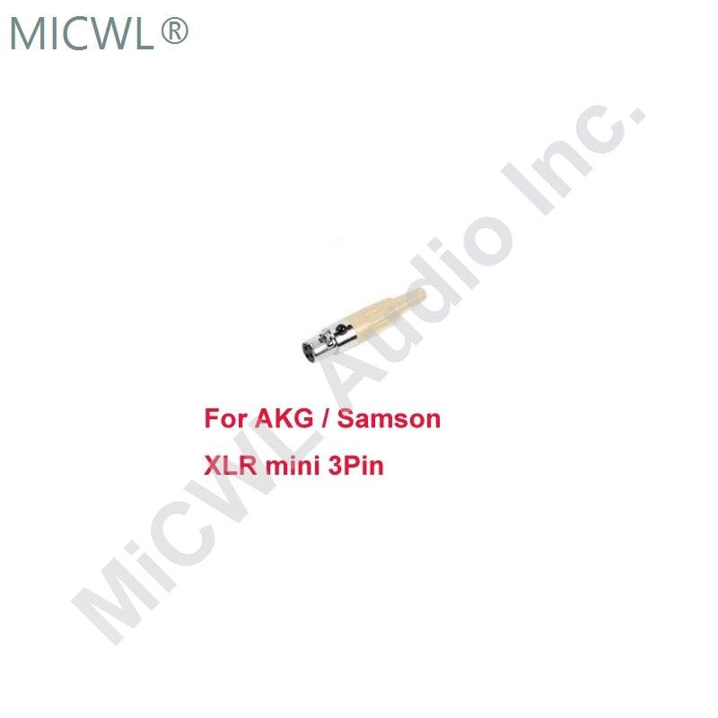High-Quality Condenser Dual Hook Headset Microphone Omni-directional Headset Microphone For Sennheiser Shure AKG Audio Technica - MiCWL Audio Inc