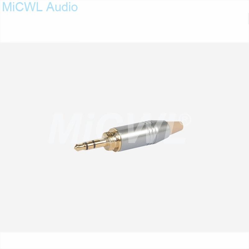 High-Quality Condenser Flooding Headset Microphone Adjustable Headworn Microphone For Sennheiser Shure AKG Audio Technica Beige - MiCWL Audio Inc