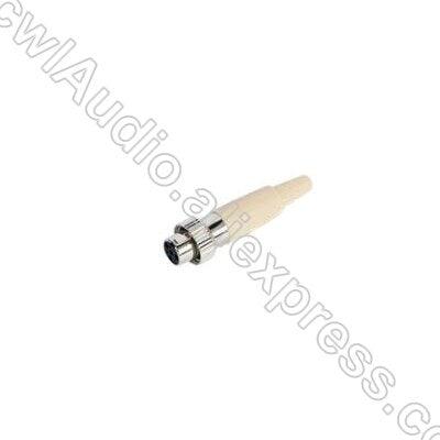 Dual Earhook Headset Microphone For Sennheiser Shure Audio Technica AKG 3.5mm Lock Mipro Condenser Headworn Connector Separable - MiCWL Audio Inc