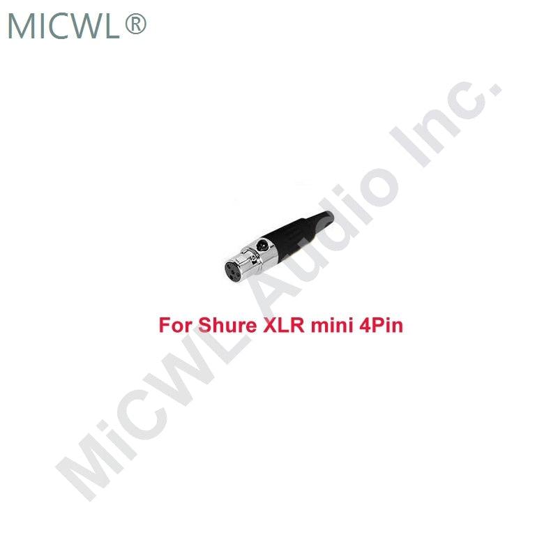 High-Quality Omni-directional Foldable Headworn Microphone Adjustable Headset Mic For Sennheiser Shure AKG Audio Technica Black - MiCWL Audio Inc