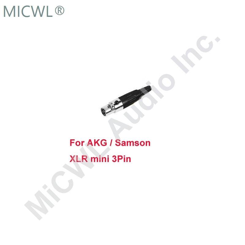 High-Quality Omni-directional Foldable Headworn Microphone Adjustable Headset Mic For Sennheiser Shure AKG Audio Technica Black - MiCWL Audio Inc