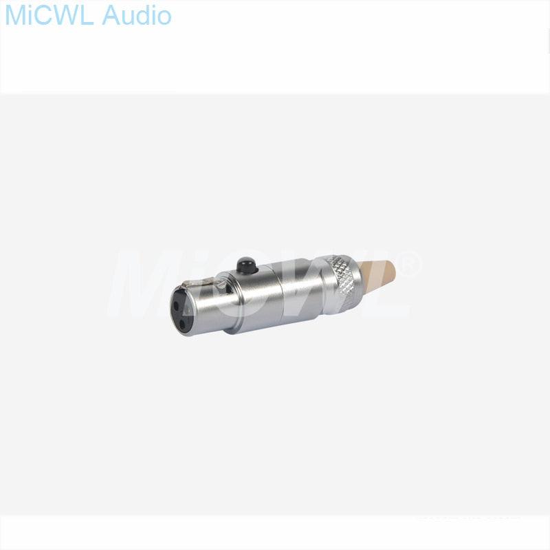 High-Quality Condenser Flooding Headset Microphone Adjustable Headworn Microphone For Sennheiser Shure AKG Audio Technica Beige - MiCWL Audio Inc
